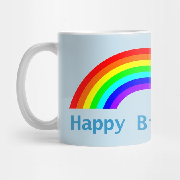 Happy Birthday Rainbow by ellenhenryart